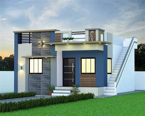 village single floor home front design|Top 15+ Inexpensive Village Single Floor Home Front Design Ideas.